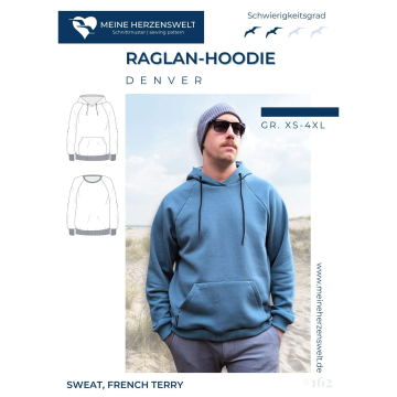 E-book Meine Herzenswelt Hoodie Denver Men, Duits