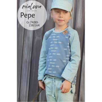 E-Book Mialuna Kinder Shirt Pepe, en allemand