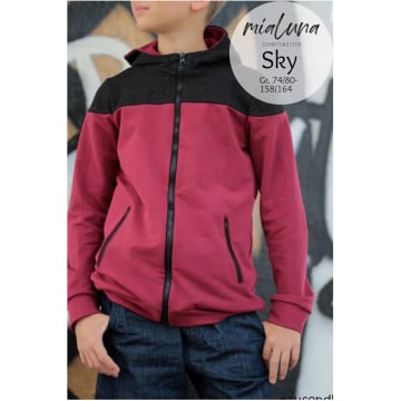 E-Book Mialuna Kinder Sweatjacke Sky, duits