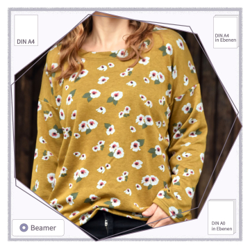 E-Book Mini&Me Patterns Strickpulli Women - A0/Beamer, en allemand