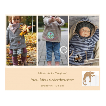 E-Book Miou Miou Veste Baby Love, en allemand