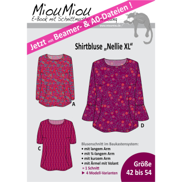 E-Book Miou Miou Shirtblouse Nellie XL, en allemand