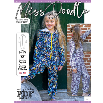 E-Book Miss Doodle H1058 Kinder-Jumpsuit Ezra