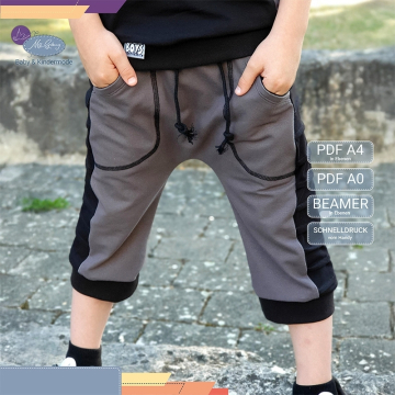 Patron pantalon enfant pdf Yannick Miss Granny, en allemand