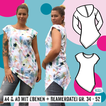 E-Book MiToSa-Kreativ One Tip Shirt Damen, duits