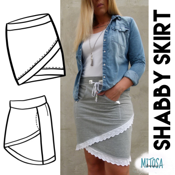 E-Book MiToSa-Kreativ Shabby Skirt Damen
