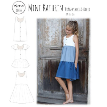 Patron top / robe enfant pdf Mini Kathrin Moeve Design, en allemand