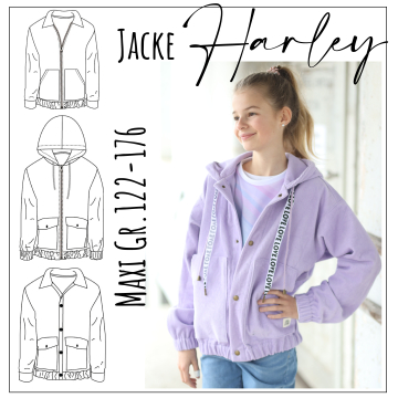 E-Book Moeve.Design Oversize Jacke Harley Maxi Kids