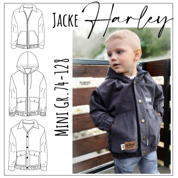 E-Book Moeve.Design Oversize Jacke Harley Mini Kids