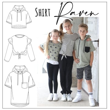 E-Book Moeve.Design Shirt Raven Kids