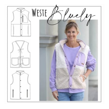 E-Book Moeve.Design Vest Bluely Ladies, german