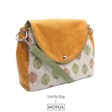 Ebook patron sac à bandoulière Vanilla Bag L Monja, en allemand