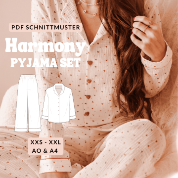 E-book Moreauthentic Pyjama Set Harmony, Duits