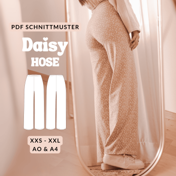 E-book Moreauthentic weite Jerseyhose Daisy, Duits