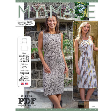 E-Book My Image S1173 Jurk Jenna, nederlands