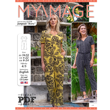 E-book My Image S1228 Jumpsuit Avery, Nederlands