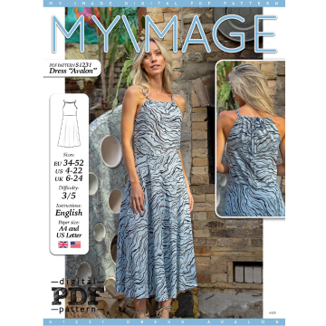 E-book My Image S1231 Jurk Avalon, Nederlands