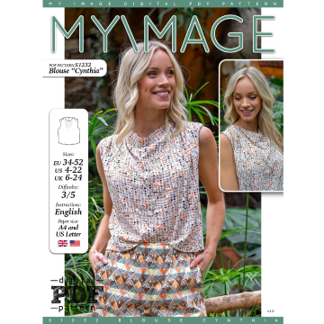 E-book My Image S1232 Blouse Cynthia, Nederlands