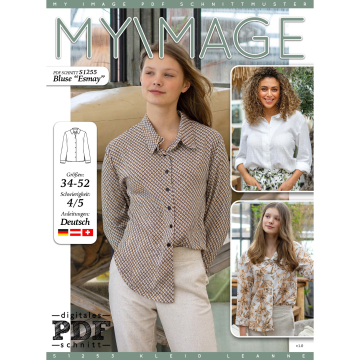 E-book My Image S1255 Blouse Esmay, Nederlands