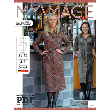E-book My Image S1261 Jurk Sacha, Nederlands