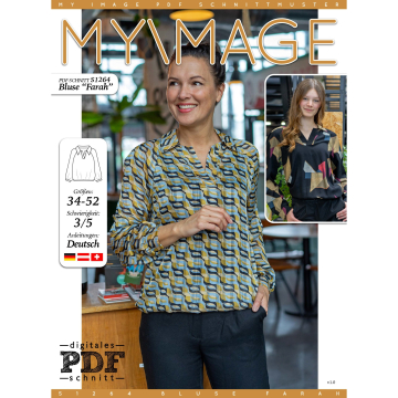 E-book My Image S1264 Blouse Farah, Nederlands