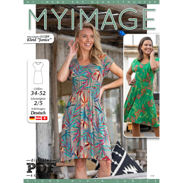 E-book My Image S1289 Jurk Dames Janice, Nederlands