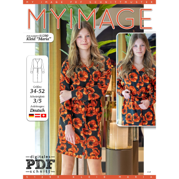E-book My Image S1290 Jurk Dames Maria, Nederlands