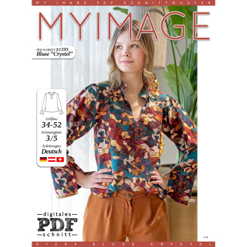 E-book My Image S1293 Blouse Dames Crystel, Nederlands