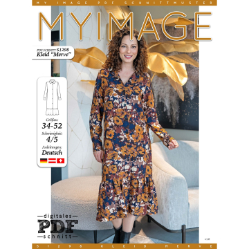 E-book My Image S1298 Jurk Dames Merve, Nederlands