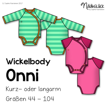 E-Book Näähglück Wickelbody Onni