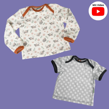 E-Book Nähfrosch Babyshirt Kerdil, german