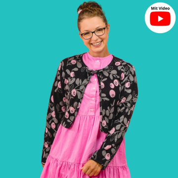 E-Book Nähfrosch Damen Bolerojacke SEDIKIT, duits