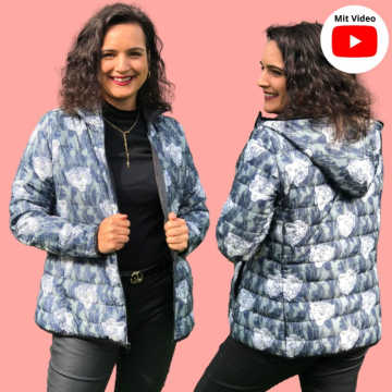 E-Book Nähfrosch Damen-Jacke EMPUK, german