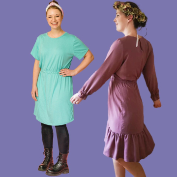 E-Book Nähfrosch Damenkleid Menari, en allemand