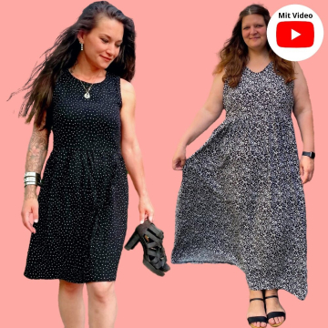 E-Book Nähfrosch Damenkleid MERIAH, german