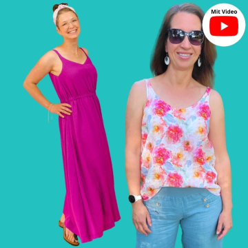 E-Book Nähfrosch Damentop/Kleid BULU, duits