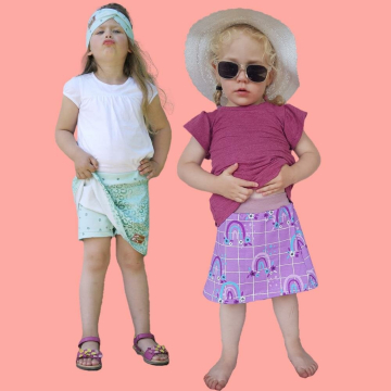 E-Book Nähfrosch Kinder Rock mit Shorts CERGAS, german