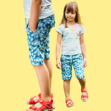 E-Book Nähfrosch, Kindershorts PANTAI, german