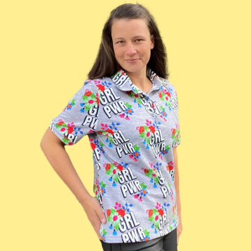 E-Book Nähfrosch NAIK Poloshirt Damen, duits