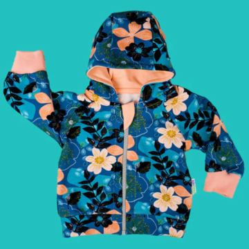 E-Book Nähfrosch Sweatjacke Baby Krim, duits