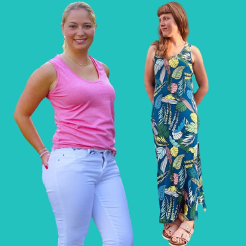 E-Book Nähfrosch Top - Kleid KETIKA Damen, duits