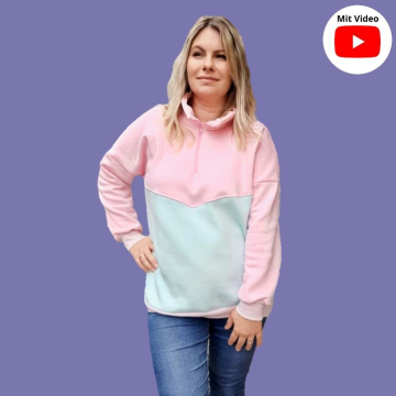 E-Book Nähfrosch Unisex-Sweater BUKA, duits