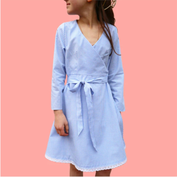 E-Book Nähfrosch Wickelkleid GAYA Kids, german