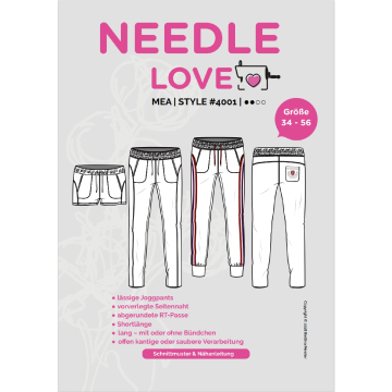 E-book Needle Love Jogginghose MEAjogpants, Duits