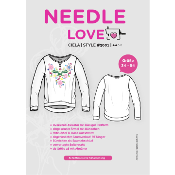 E-book Needle Love Shirt CIELAsweater, Duits