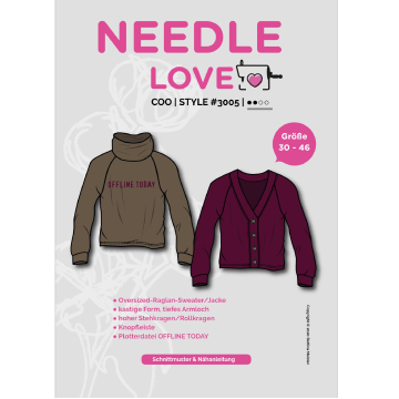 E-book Needle Love Shirt CIELAsweater, Duits