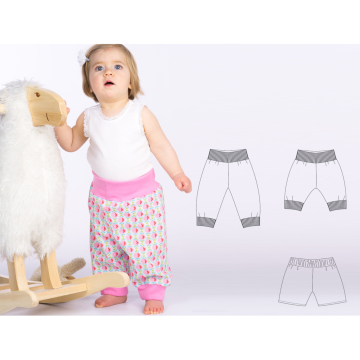 Ebook patron pantalon bébé Aria Patternforkids, en allemand
