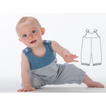 E-Book Patternforkids Baby Latzhose Bobby