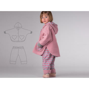 E-book Patternforkids Babyset Mara + Fiocco, Duits