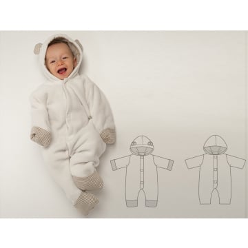 E-Book Patternforkids Baby Overall Cassia